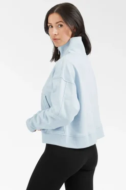 Womens Rhianna Quarter Zip Sweater