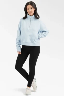 Womens Rhianna Quarter Zip Sweater