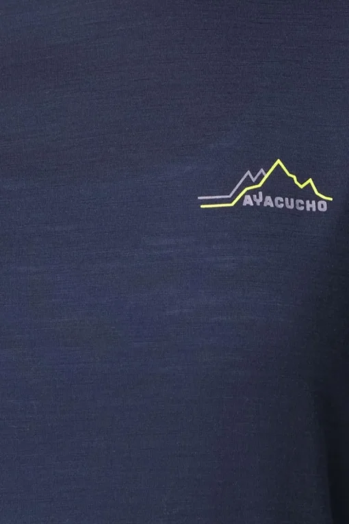Womens Ridge Trail Merino Print T-Shirt