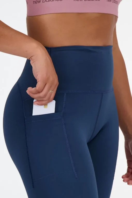 Womens Sleek Pocket High Rise 27" Leggings