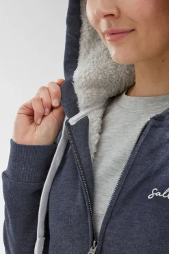 Womens Velator Fur Lined Hoodie