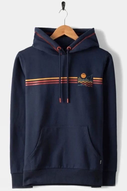 Womens Winter Stripe Hoodie