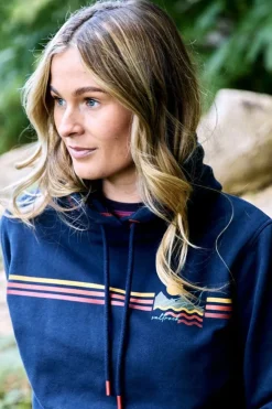 Womens Winter Stripe Hoodie